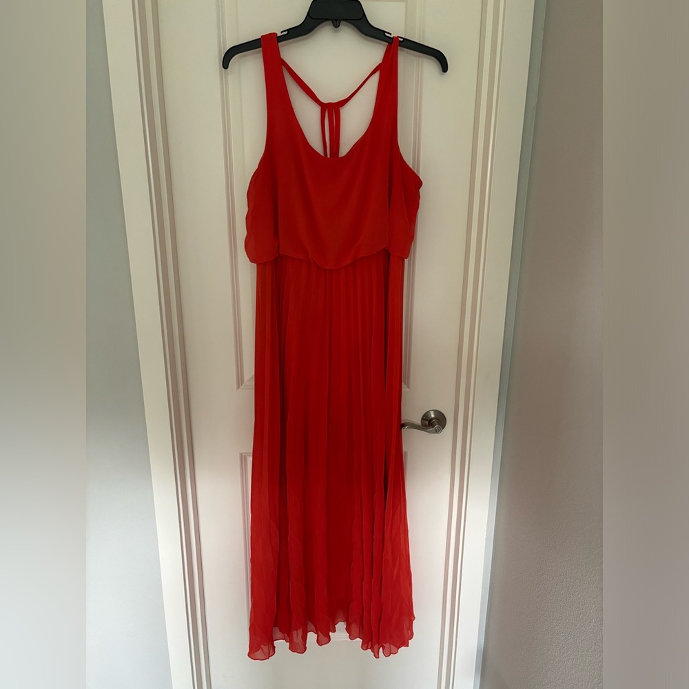 Bright Orange Maxi